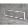 BLACK) SLATWALL MOUNT SIGN FRAME P/N 20-889 WHITE 21-833