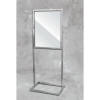 CHROME STANDING SIGN FRAME P/N 89-239