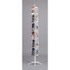 WHITE 24 POCKET 4 1⁄4" FLOOR SPINNER DISPLAYS 21-533