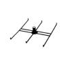 CHROME 6 PRONG SQUARE ROTOR SET 21-795