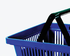 Plastic Shopping Baskets